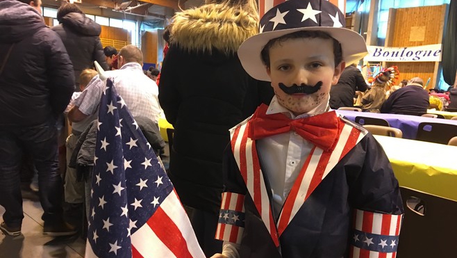 560 enfants se sont déguisés sur le thème de l'Amérique à Boulogne sur mer !