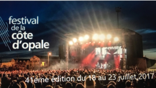 A Boulogne sur mer, le festival de la Côte d'Opale aura lieu du 18 au 23 juillet 2017.