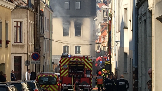 Important incendie en cours à Boulogne-sur-mer