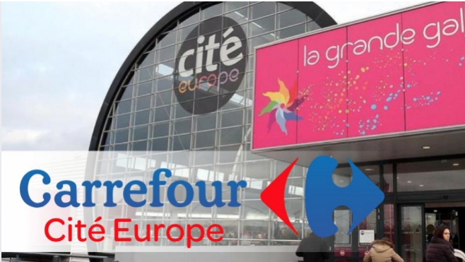 Le magasin Carrefour Cité Europe est fermé en raison d'une coupure d'électricité interne !
