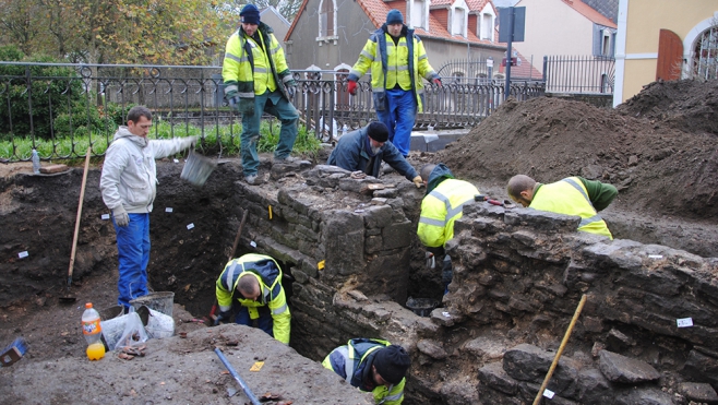 Boulogne: de nouvelles découvertes archéologiques en ville Haute