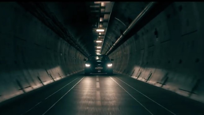 Le Tunnel sous la Manche dans la dernière pub d'Audi