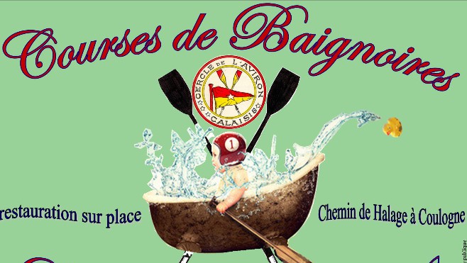 La course de baignoires revient le 24 juin à Coulogne!
