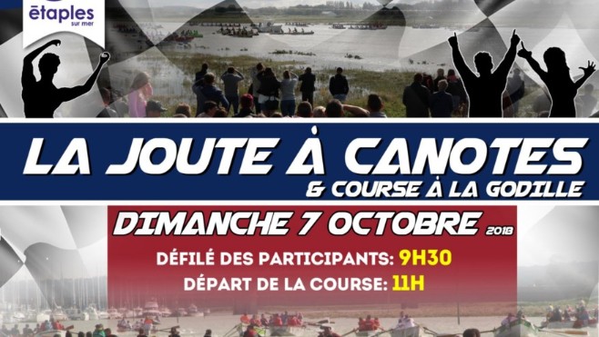 LA JOUTE A CANOTES LE 7 OCTOBRE - ETAPLES