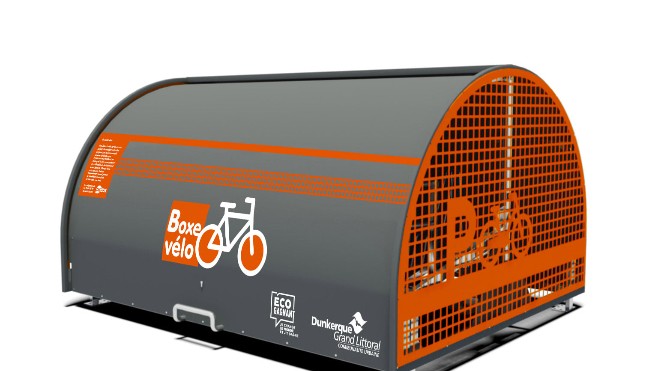 15 boxes à vélos seront installés en 2022 à Dunkerque. 