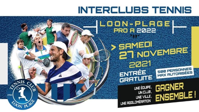 Lucas Pouille présent pour les championnats de France par équipes à Loon-plage !