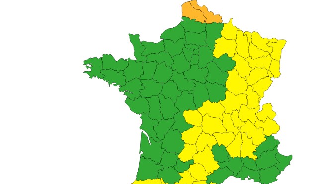 Le Pas-de-Calais et le Nord en vigilance orange crues jusqu’à demain après-midi 