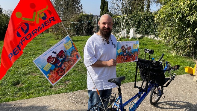 7 Vallées-Ternois: Frédéric Grard et son fils repartent sur les routes pour sensibiliser à l'autisme