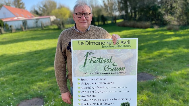 Enquin-sur-Baillons organise son premier Festival du Cresson ce dimanche