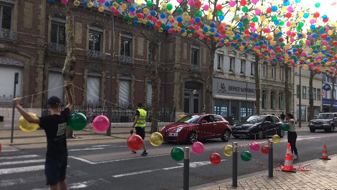 Des rues de Calais décorées et colorées!