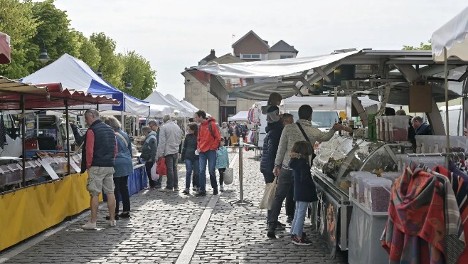 Le marché de Saint-Valery-sur-Somme, 13ème du concours du 