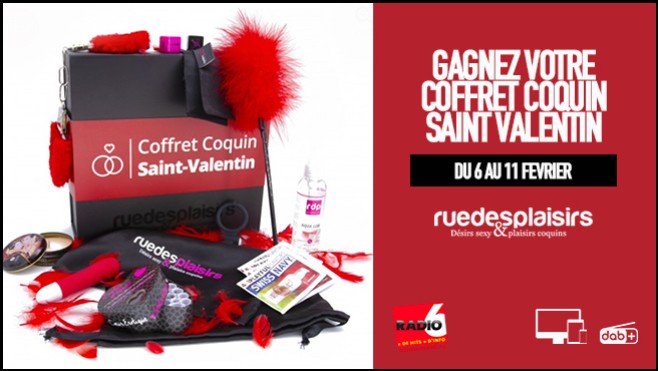 Gagnez votre coffret coquin de la St Valentin avec ruedesplaisirs.com