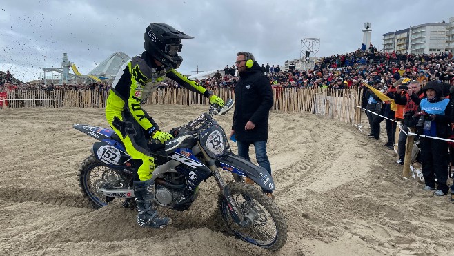 Adrien Petit remporte l'Enduropale Juniors, ce dimanche, au Touquet