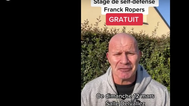 Coudekerque-Branche: la star des réseaux sociaux, Franck Ropers, va animer un cours de self-défense