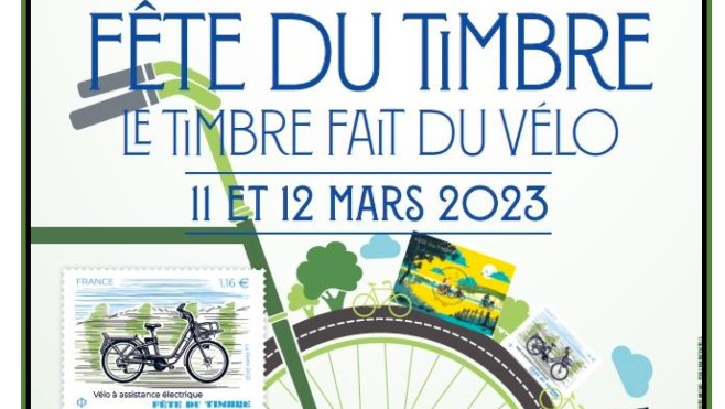 Le cyclotourisme à l'honneur pour la fête du timbre ce week-end