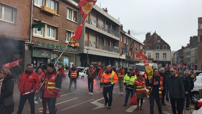 Réforme des retraites : entre 3000 et 5000 personnes ont défilé à Dunkerque.