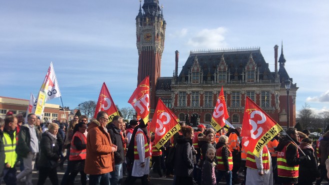 Mobilisation en baisse hier contre la réforme des retraites à Calais