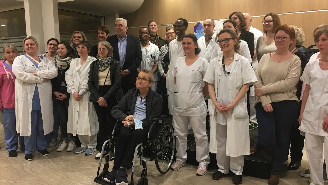 A Boulogne sur mer, l'Hôpital Duchenne affiche fièrement son label Ami des bébés !