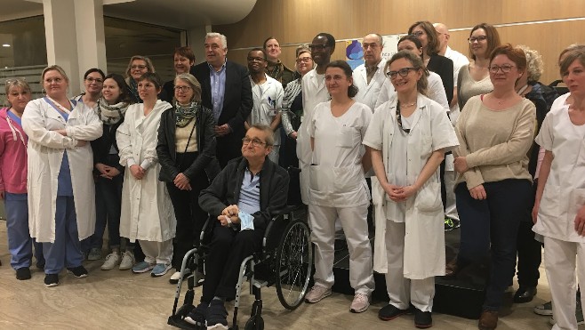 A Boulogne sur mer, l'Hôpital Duchenne affiche fièrement son label Ami des bébés !