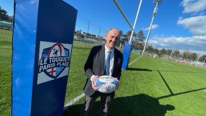 Au Touquet, on se prépare déjà à l'arrivée de l'équipe d'Angleterre de rugby