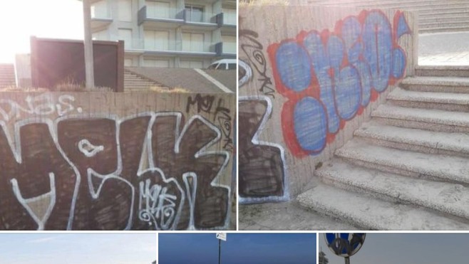 A Merlimont, des tags et graffitis mettent en colère la municipalité.
