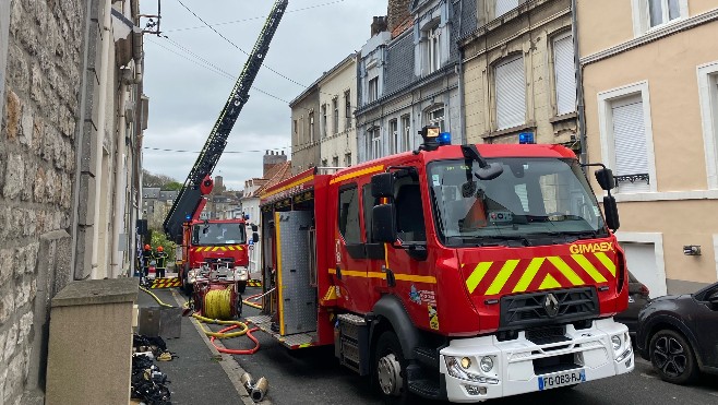 Boulogne: pas de blessés dans l'incendie rue Louis Duflos 