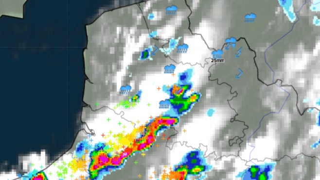 Attention aux orages jusque vendredi minuit.