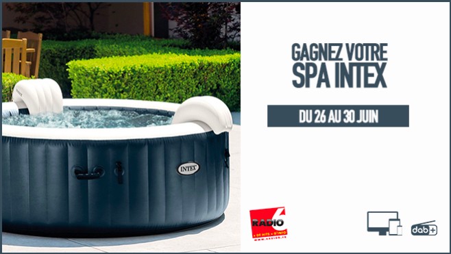Gagnez votre SPA INTEX en jouant par SMS avec Radio 6
