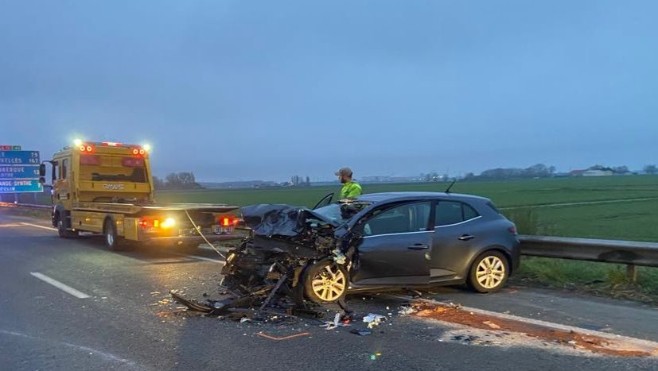 Accident mortel sur l’A16 à Loon-plage, l'autoroute est rouverte.