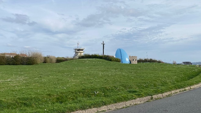 Bientôt un parc d'espace vert et de détente au pied du Calvaire des marins à Boulogne sur mer.