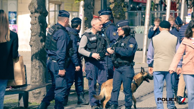 Amiens : il caresse le chien stup de la police avec de la drogue dans les poches ! 