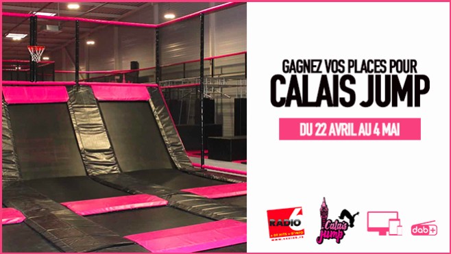 Pendant les vacances, ca va jumper avec Radio 6 et Calais Jump