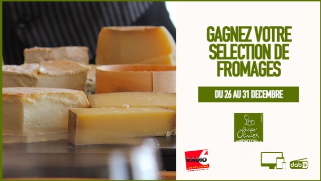 Gagnez 30€ de fromage avec les fromageries Philippe Olivier