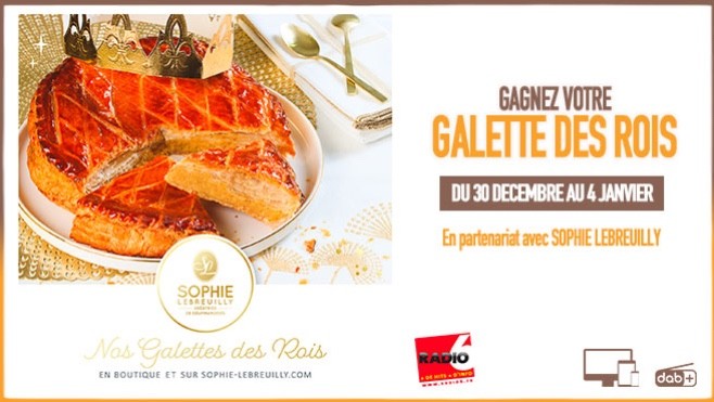 Gagnez votre galette des rois avec Sophie Lebreuilly
