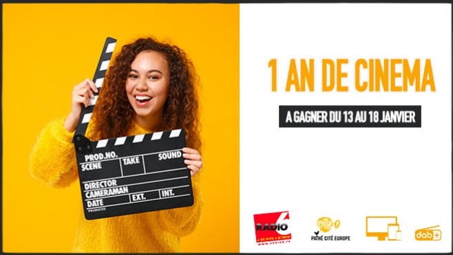 Gagnez 1 an de cinéma avec le Pathé Cité Europe de Coquelles