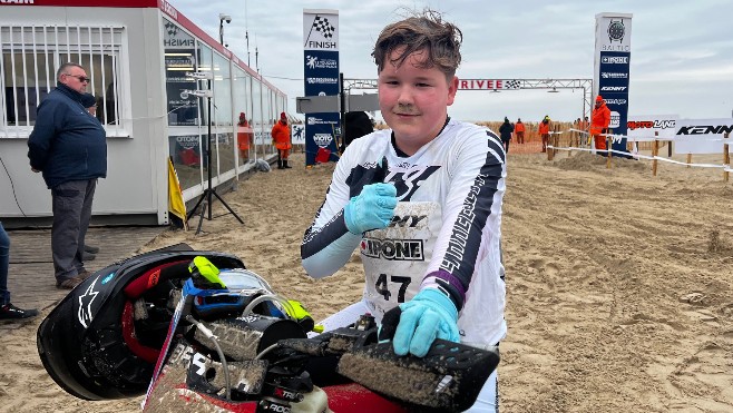 Enduropale du Touquet : Jenairo Beerens (KTM) gagne la course Espoirs