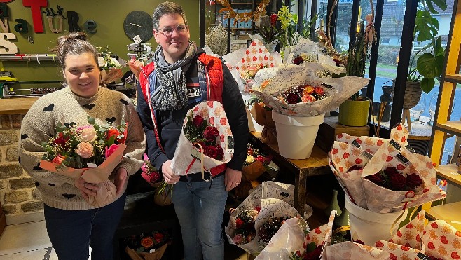 Les fleurs font toujours recette pour la Saint Valentin