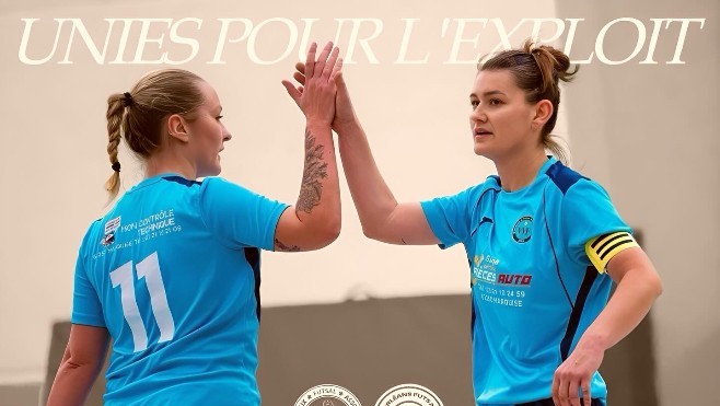 A Wimereux, l'équipe féminine de Futsal se qualifie pour les huitièmes de finale de la Coupe de France.