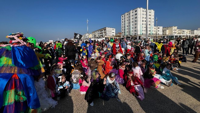 Ambiance carnaval sur le littoral pour Mardi Gras