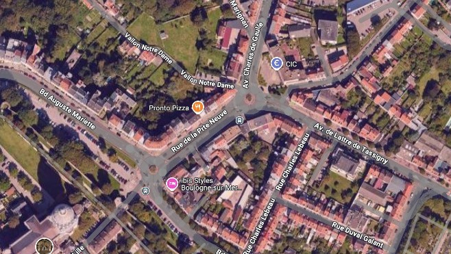 Boulogne sur mer : un enfant de 7 ans renversé par une voiture avenue De Lattre de Tassigny