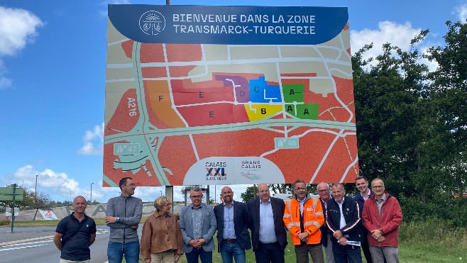 Calaisis : on ne pourra plus se perdre en allant Zone Transmarck-Turquerie grâce à une nouvelle signalétique !