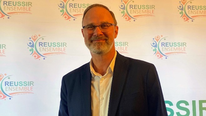 À Grande-Synthe, Arnaud Declunder est candidat aux prochaines municipales pour le mouvement Réussir Ensemble.