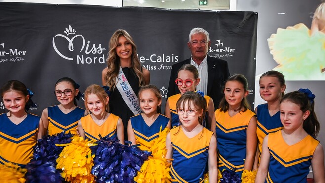 Berck-sur-mer : plus de 300 personnes pour accueillir Miss Nord-Pas-de-Calais