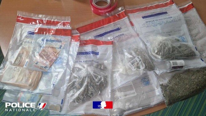 Une belle saisie de drogue a été réalisée par la police nationale à Grande-Synthe.