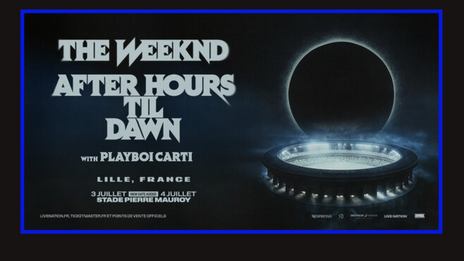 2ème date à Lille pour THE WEEKND