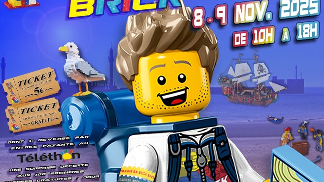 Imagin'en Brick, le plus grand salon LEGO des Hauts-de-France revient à Boulogne !