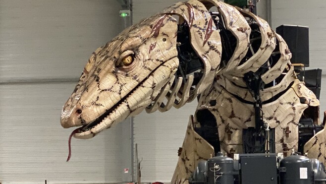 Le Varan de Voyage : quels effets spéciaux pour faire illusion et rendre la machine vivante ?