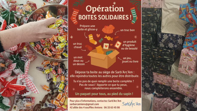 Somme : la folie des boîtes de Noël solidaires gagne les entreprises