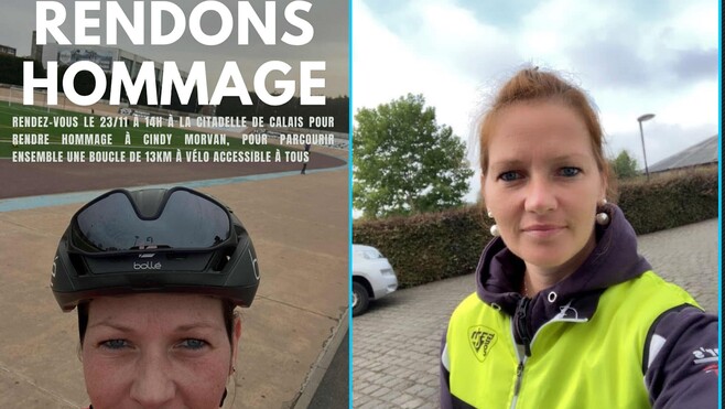 Dernier hommage à Cindy Morvan samedi après-midi à la Citadelle de Calais.