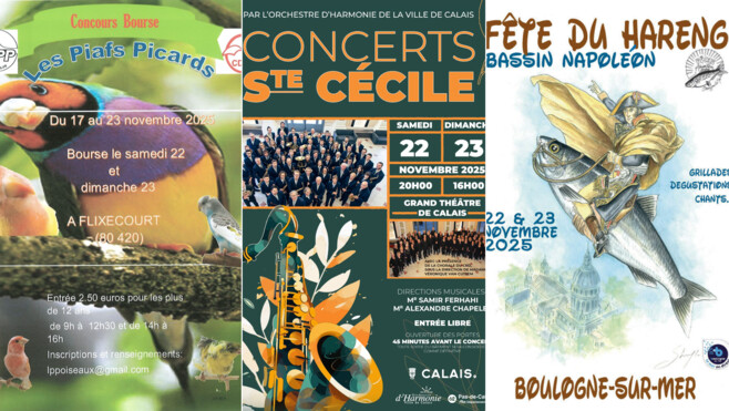 Un week-end chargé entre musique, harengs et gourmandise sur la Côte d’Opale et la Côte Picarde